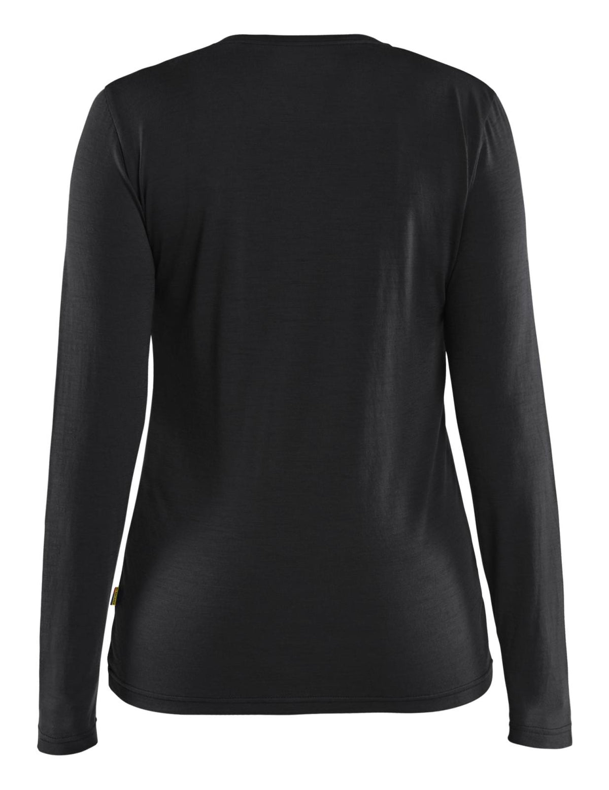 Blaklader Dames T-shirt 35391743 lange mouwen merinowol zwart(9900)