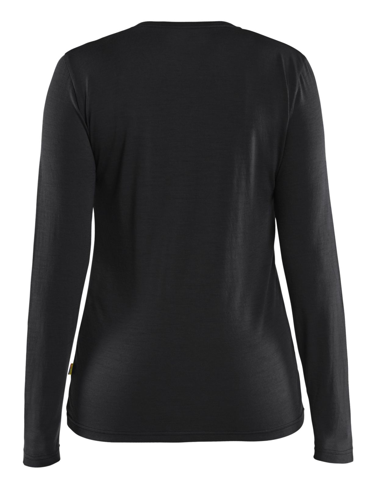 Blaklader Dames T-shirt 35391743 lange mouwen merinowol zwart(9900)