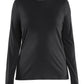 Blaklader Dames T-shirt 35391743 lange mouwen merinowol zwart(9900)