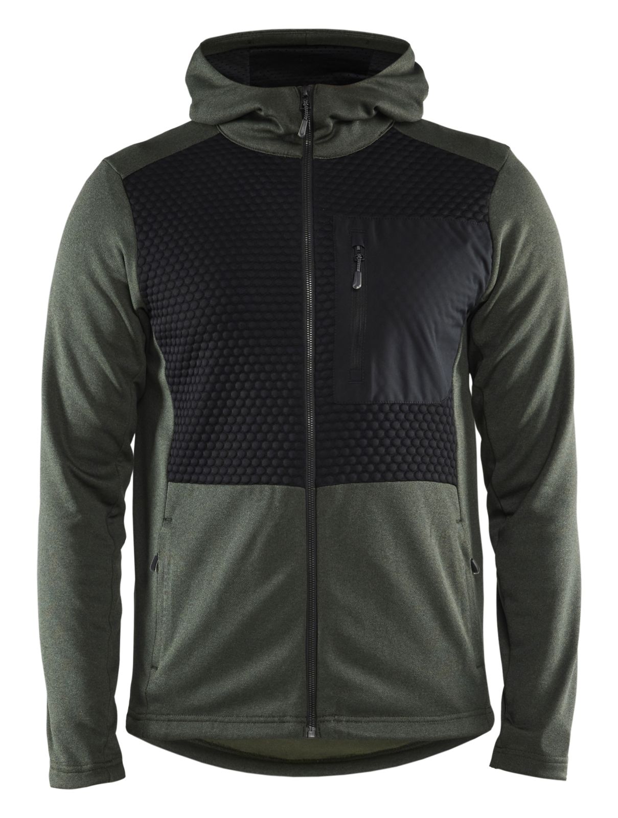 Blaklader hoodies 35402533 herfstgroen-zwart(4199)