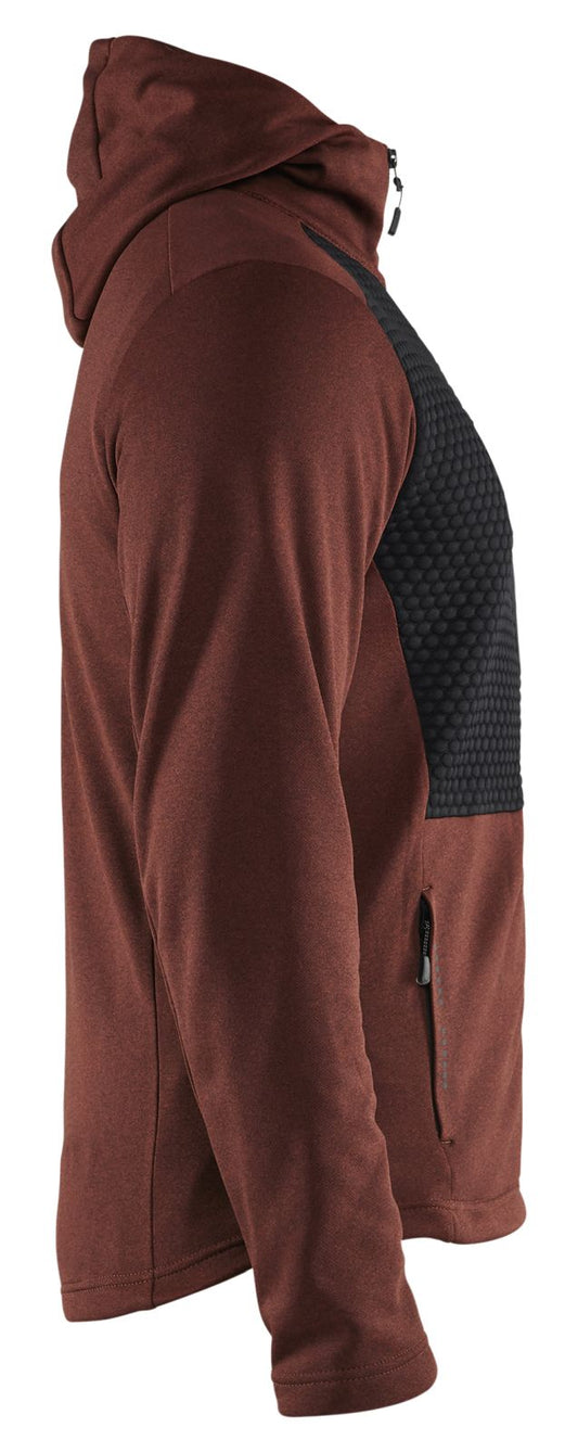 Blaklader hoodies 35402533 gebrand rood-zwart(5999)