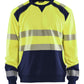 Blaklader Sweaters 35412528 HiVis fluo geel-marineblauw(3389)