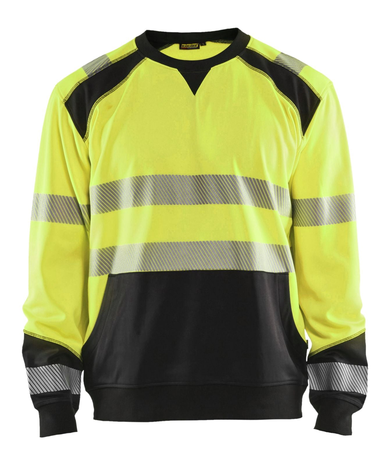 Blaklader Sweaters 35412528 HiVis fluo geel-zwart(3399)