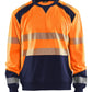 Blaklader Sweaters 35412528 HiVis fluo oranje-marineblauw(5389)