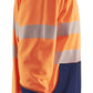 Blaklader Sweaters 35412528 HiVis fluo oranje-marineblauw(5389)