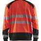 Blaklader Sweaters 35412528 HiVis fluo rood-zwart(5599)