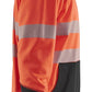 Blaklader Sweaters 35412528 HiVis fluo rood-zwart(5599)