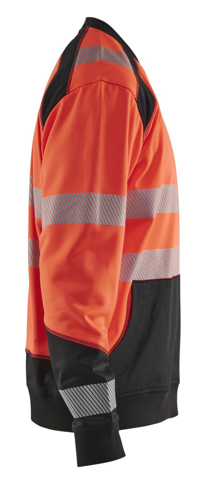 Blaklader Sweaters 35412528 HiVis fluo rood-zwart(5599)