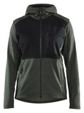 Blaklader hoodie 35422533 rits herfstgroen-zwart(4199)