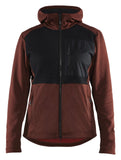 Blaklader hoodie 35422533 rits gebrand rood-zwart(5999)