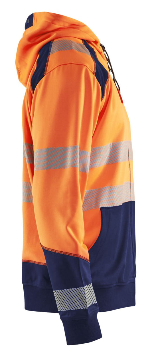 Blaklader Vesten 35462528 HiVis fluo oranje-marineblauw(5389)