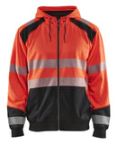 Blaklader Vesten 35462528 HiVis fluo rood-zwart(5599)