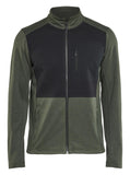 Blaklader Profiel Sweatshirt 35482533 hele rits herfstgroen-zwart(4199)