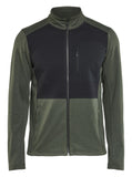 Blaklader Profiel Sweatshirt 35482533 hele rits herfstgroen-zwart(4199)