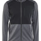 Blaklader Profiel Sweatshirt 35482533 hele rits zwart melee(9991)