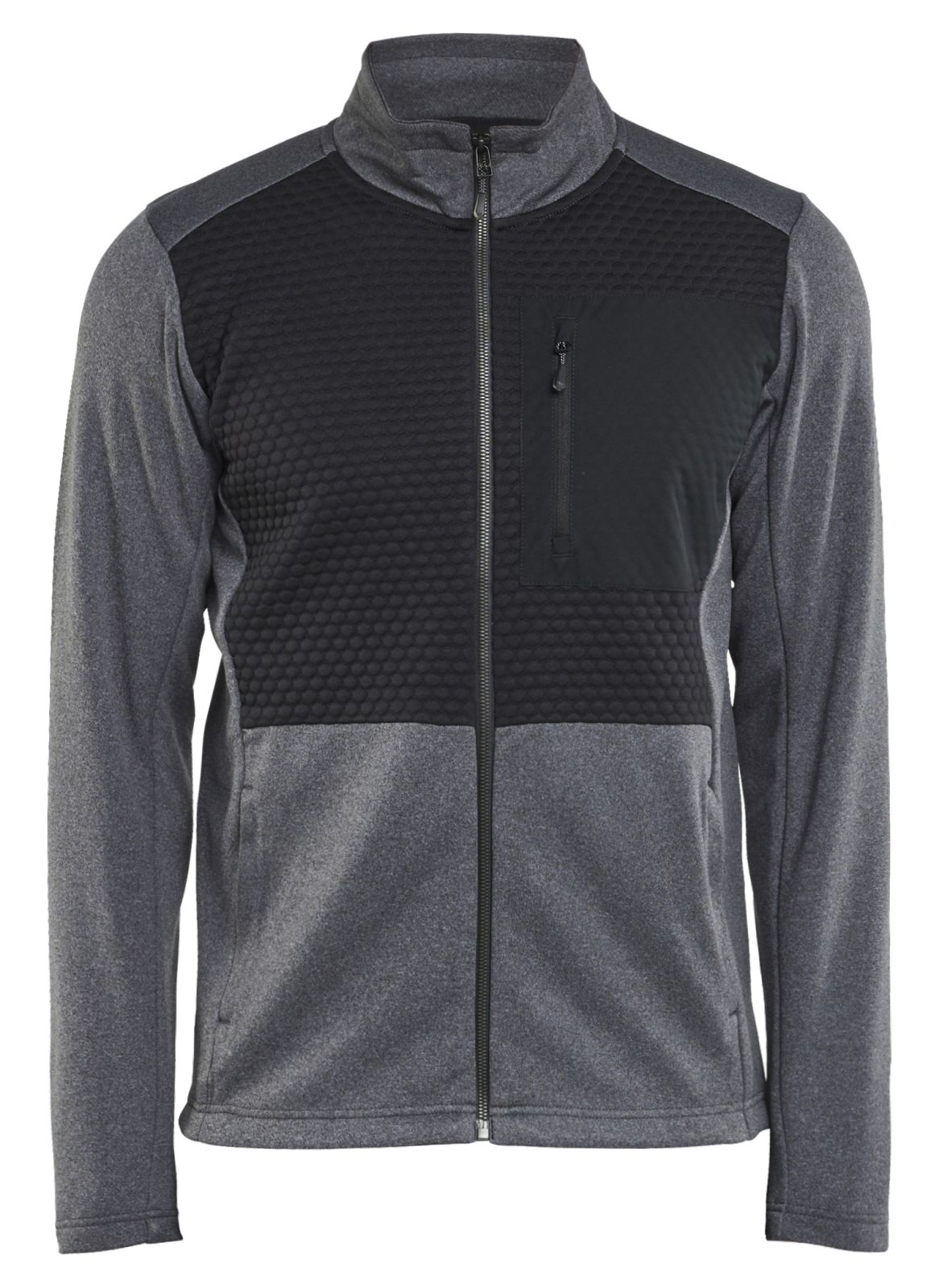 Blaklader Profiel Sweatshirt 35482533 hele rits zwart melee(9991)