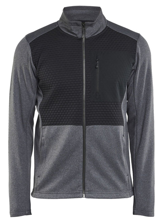 Blaklader Profiel Sweatshirt 35482533 hele rits zwart melee(9991)