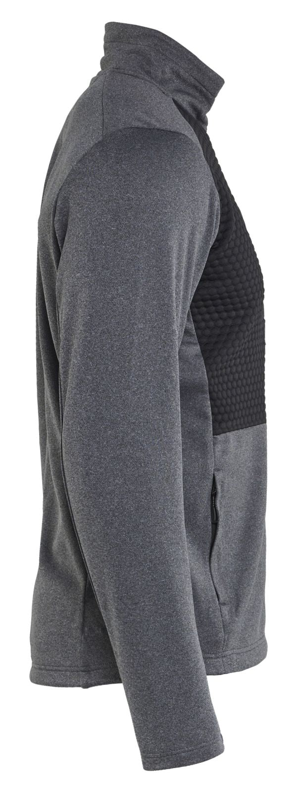 Blaklader Profiel Sweatshirt 35482533 hele rits zwart melee(9991)