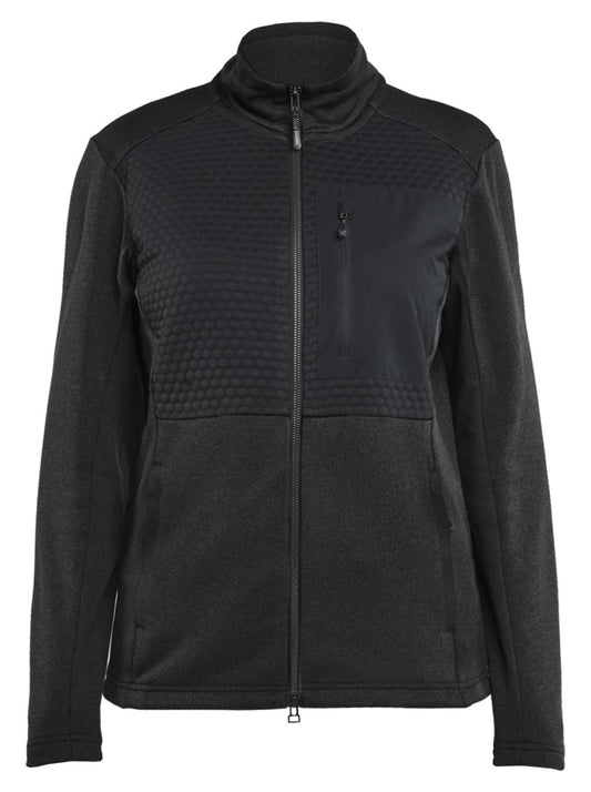 Blaklader Profiel Dames Sweatshirt 35492526 hele rits zwart(9900)