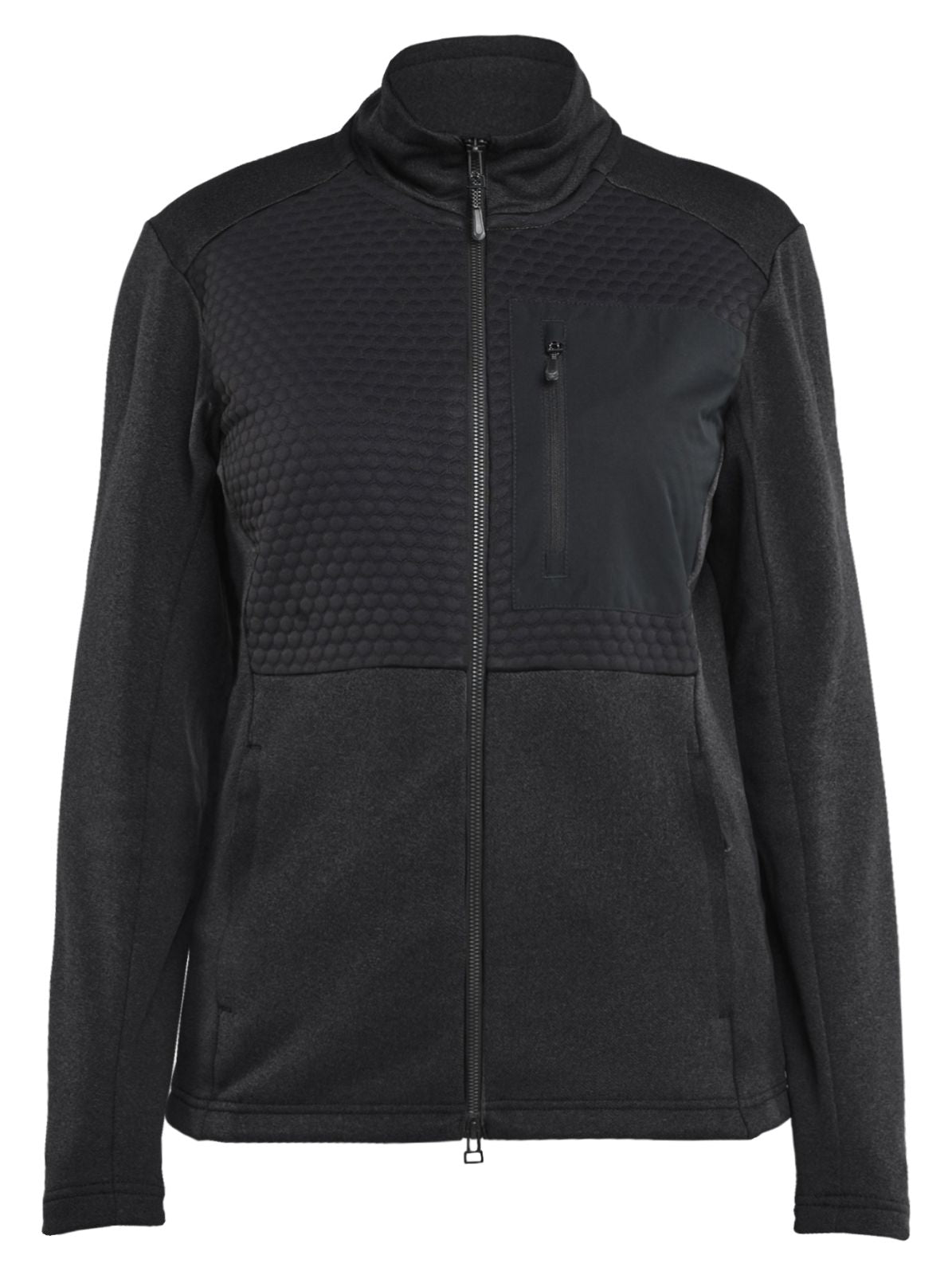Blaklader Profiel Dames Sweatshirt 35492526 hele rits zwart(9900)