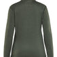Blaklader Profiel Sweaters Dames sweaters 35492533 rits herfstgroen-zwart(4199)