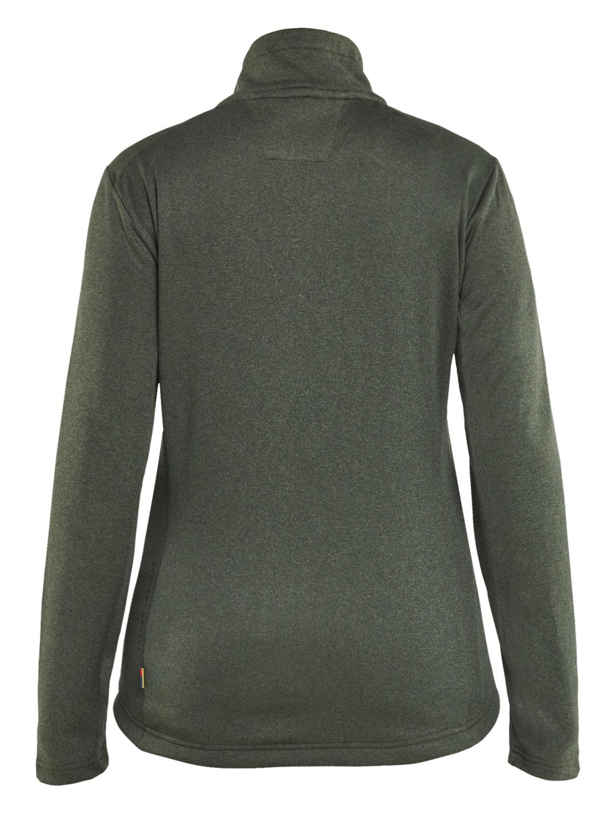 Blaklader Profiel Dames sweaters 35492533 rits herfstgroen-zwart(4199)