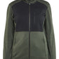 Blaklader Profiel Sweaters Dames sweaters 35492533 rits herfstgroen-zwart(4199)