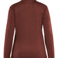 Blaklader Profiel Sweaters Dames sweaters 35492533 rits gebrand rood-zwart(5999)