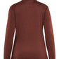 Blaklader Profiel Dames sweaters 35492533 rits gebrand rood-zwart(5999)