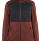 Blaklader Profiel Dames sweaters 35492533 rits gebrand rood-zwart(5999)