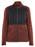 Blaklader Profiel Dames sweaters 35492533 rits gebrand rood-zwart(5999)