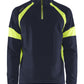 Blaklader sweatershirts 35501158 marineblauw-fluo geel(8933)