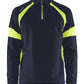 Blaklader sweatershirts 35501158 marineblauw-fluo geel(8933)