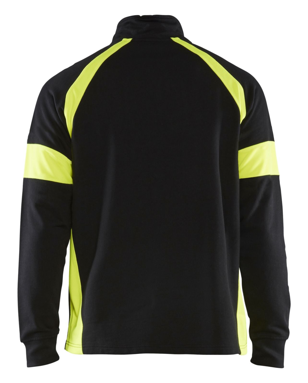 Blaklader sweatershirts 35501158 zwart-fluo geel(9933)