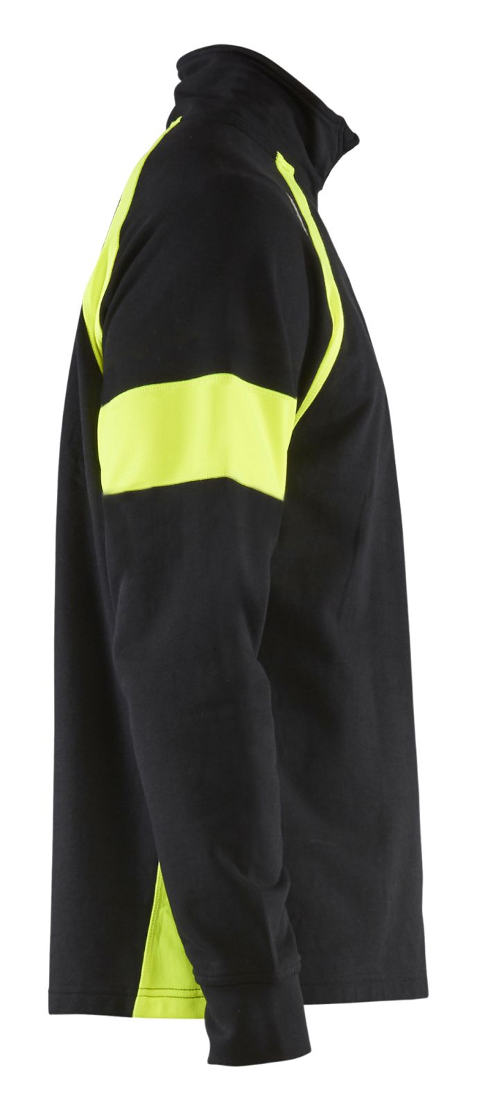 Blaklader sweatershirts 35501158 zwart-fluo geel(9933)