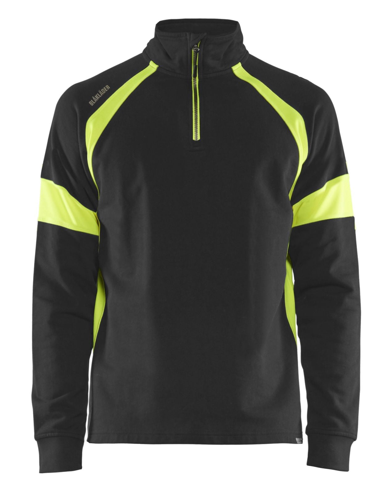 Blaklader sweatershirts 35501158 zwart-fluo geel(9933)