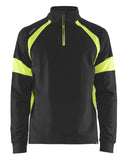 Blaklader sweatershirts 35501158 zwart-fluo geel(9933)