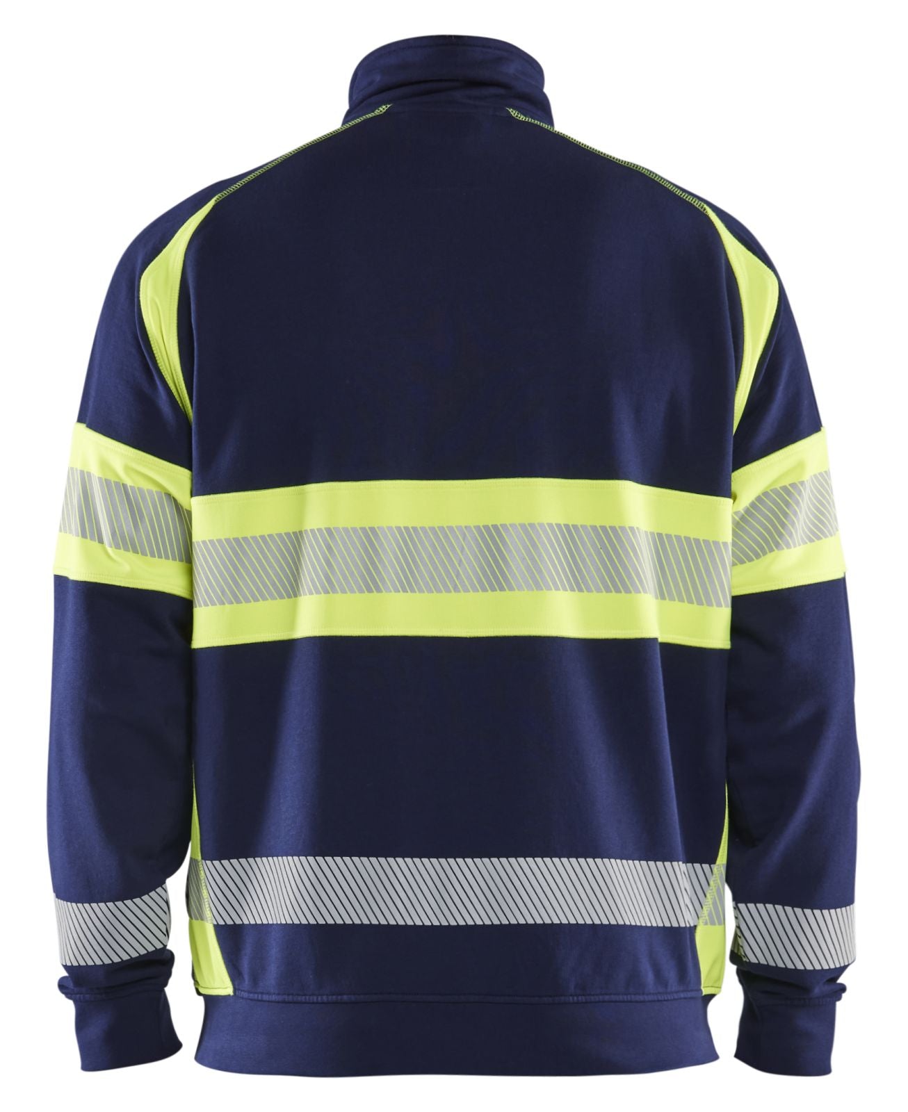 Blaklader sweaters 35511158 marineblauw-fluo geel(8933)