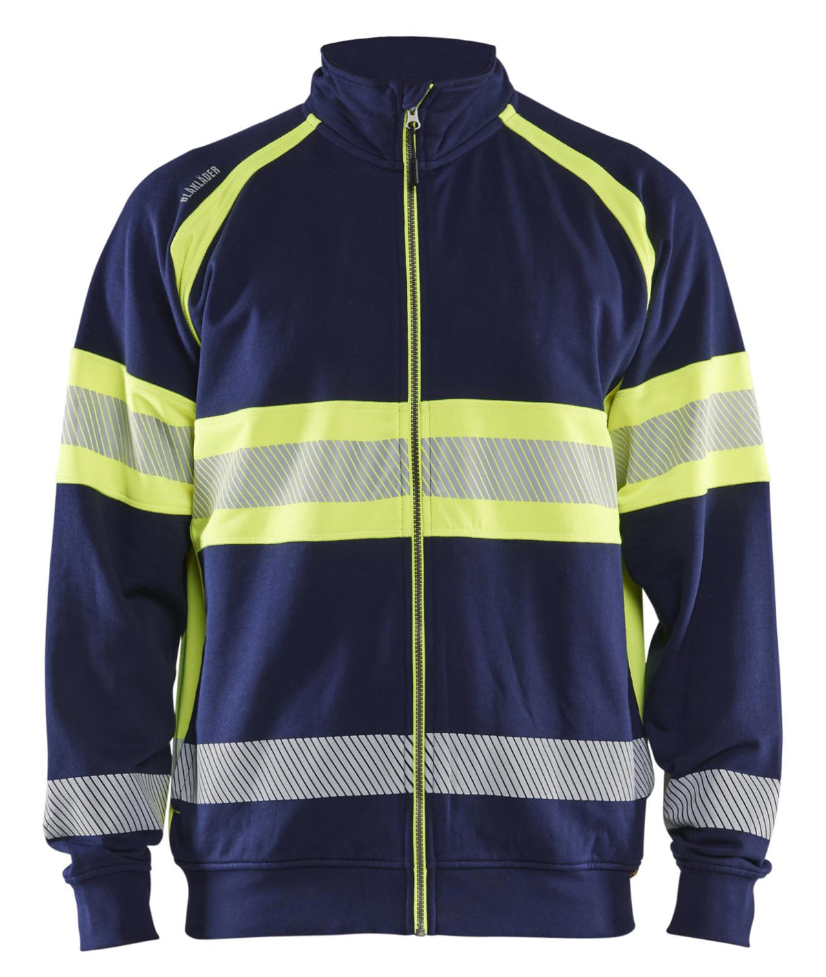 Blaklader sweaters 35511158 marineblauw-fluo geel(8933)