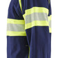 Blaklader sweaters 35511158 marineblauw-fluo geel(8933)
