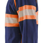 Blaklader sweaters 35511158 marineblauw-oranje(8953)