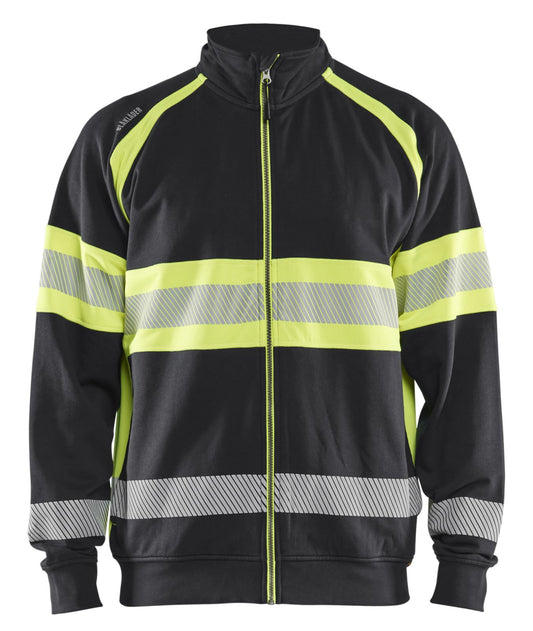 Blaklader sweaters 35511158 zwart-fluo geel(9933)