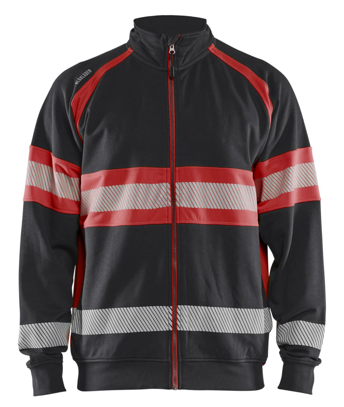 Blaklader sweaters 35511158 zwart-fluo rood(9955)