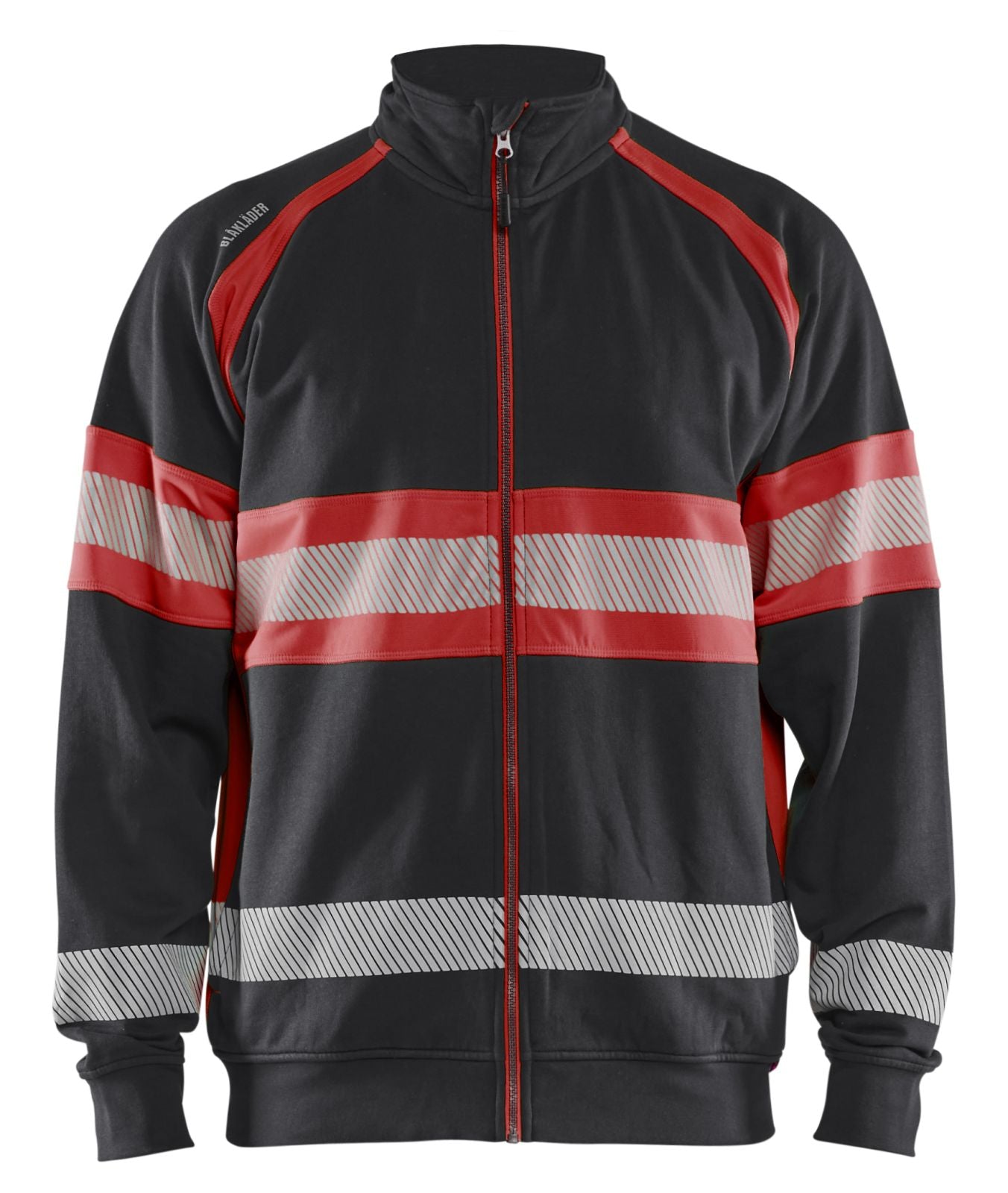 Blaklader sweaters 35511158 zwart-fluo rood(9955)