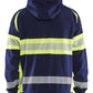 Blaklader Vesten 35521158 marineblauw-fluo geel(8933)