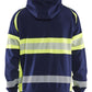 Blaklader Vesten 35521158 marineblauw-fluo geel(8933)
