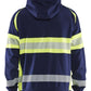 Blaklader Vesten 35521158 marineblauw-fluo geel(8933)