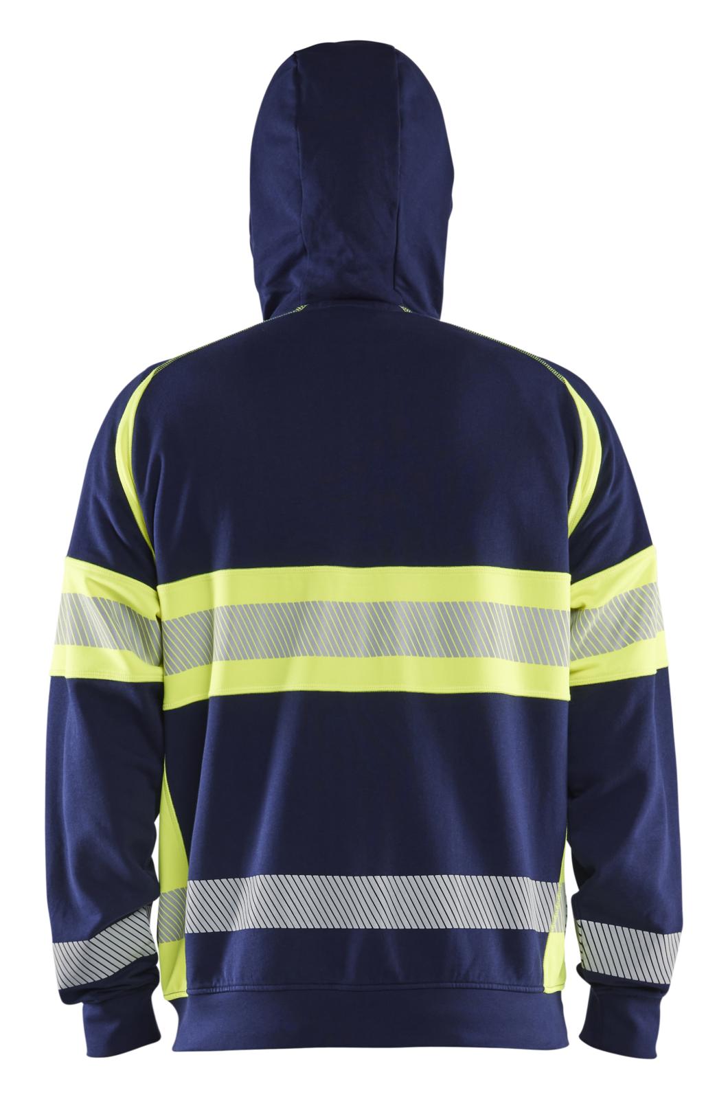 Blaklader Vesten 35521158 marineblauw-fluo geel(8933)