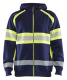Blaklader Vesten 35521158 marineblauw-fluo geel(8933)