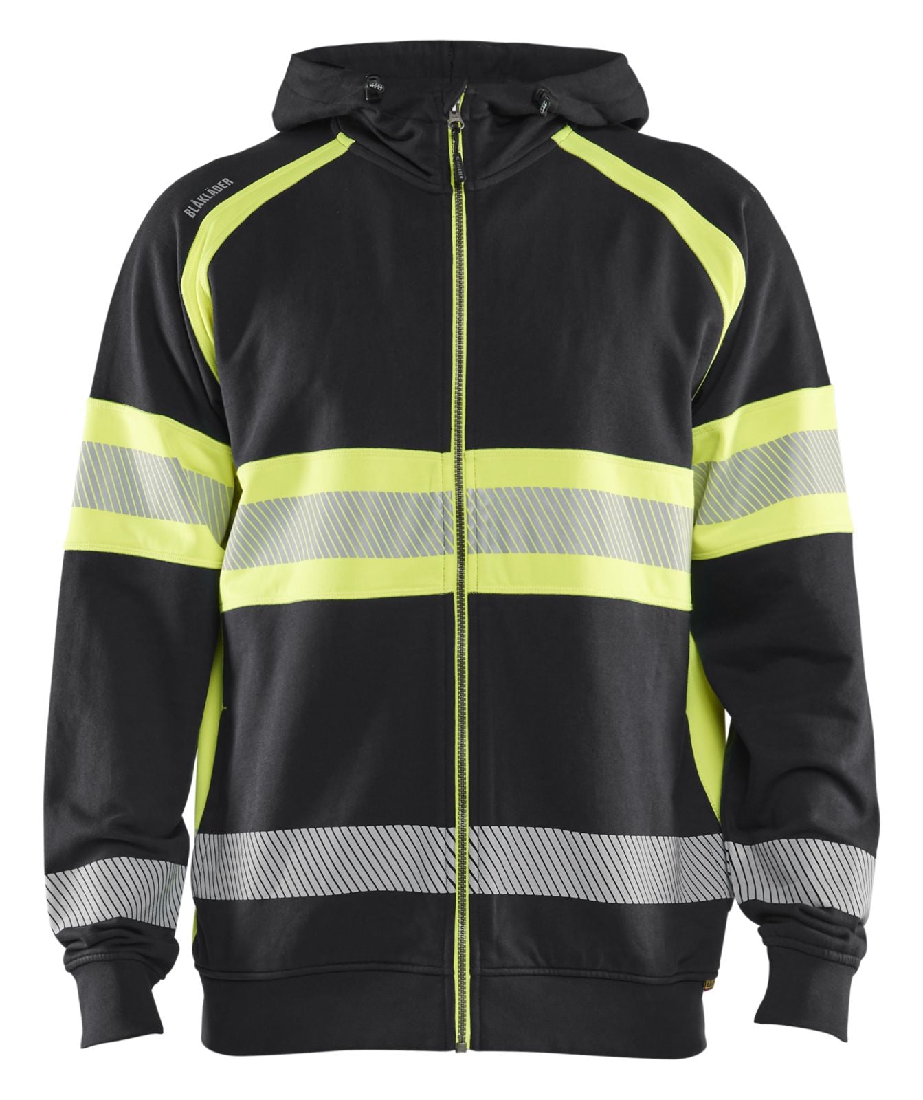 Blaklader Vesten 35521158 zwart-fluo geel(9933)